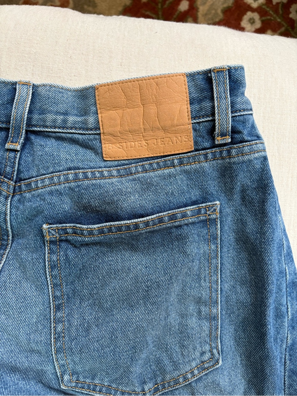 B SIDES Slim Lasso Jean - Picture 3 of 7